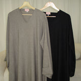 Layal Abaya Dress - Taupe