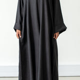 Layal Abaya Dress - Black