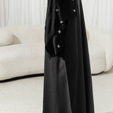 Motifé Closed Abaya - Classic Black