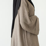 Layal Abaya Dress - Taupe